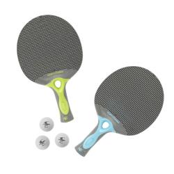 foto RACCHETTA PING PONG CORNILLEAU TACTEO DUO set 2 racchette Tacteo 30 + 3 palline