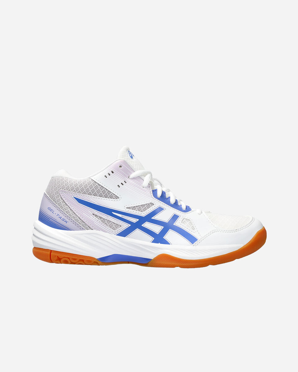 ASICS GEL TASK MT 3 W BIANCO VIOLA LATO 1